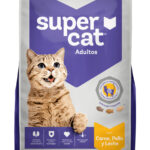 Supercat Adulto Carne-Pollo-Leche - 9 kg